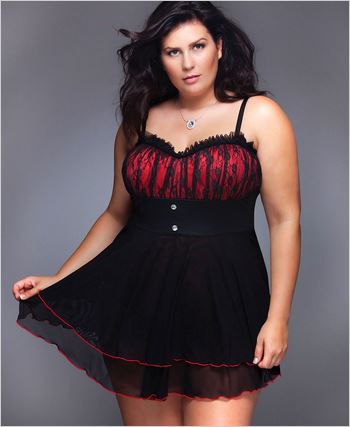 Plus Size Crotchless Lingerie And Panties
