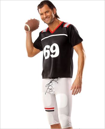 Plus Size Football Player Adult Costume